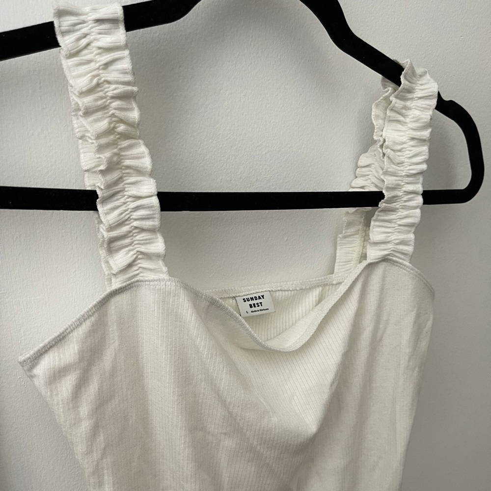 SUNDAY BEST WHITE BODY SUIT